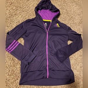 Adidas zip up sweatshirt